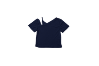 Navy Cut Out T-Shirt - Dose