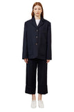 Navy Relaxed Pocket Blazer - Dose