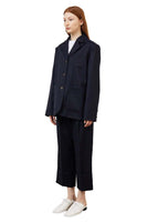 Navy Relaxed Pocket Blazer - Dose