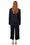 Navy Relaxed Pocket Blazer - Dose