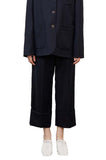 Navy Relaxed Trousers - Dose
