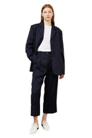 Navy Relaxed Trousers - Dose