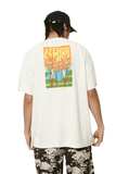 Off White Vibrations Hemp Regular Fit Tee - Dose