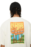 Off White Vibrations Hemp Regular Fit Tee - Dose