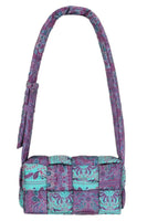 Purple and Blue Remade Bandana Bag - Dose