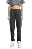 Drawstring Sweatpants in Dark Grey - Dose