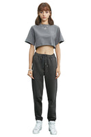 Drawstring Sweatpants in Dark Grey - Dose