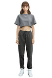 Drawstring Sweatpants in Dark Grey - Dose