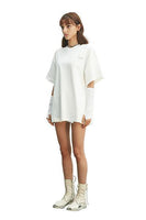 Rissers Oversized White T-Shirt - Dose