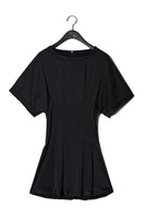 Satin Darts Mini Dress - Dose