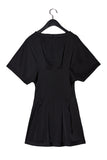 Satin Darts Mini Dress - Dose
