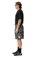 Script Organic Elastic Waist Shorts - Dose