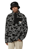 Script Recycled Fleece Pullover - Dose