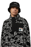 Script Recycled Fleece Pullover - Dose