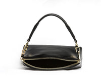 Stella Black Leather Clutch - Dose
