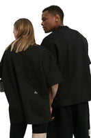 Unisex Black Badged T-Shirt - Dose