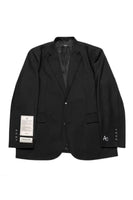 Unisex Black Patched Blazer - Dose