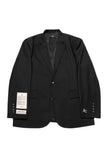 Unisex Black Patched Blazer - Dose