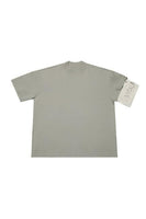 Unisex Grey-Green Badged T-Shirt - Dose