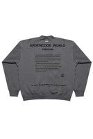 Unisex Grey Round-Neck Sweater - Dose