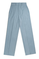 Unisex Loose Fit Suit Pants in Sky Blue - Dose