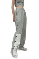 Unisex Straight-Buttoned Sweatpants - Dose