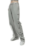 Unisex Straight-Buttoned Sweatpants - Dose