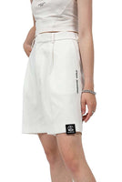 Unisex White Suit Shorts - Dose