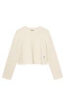 Vanilla Cropped Box Crew - Dose