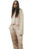 Vanilla Cropped Box Crew - Dose