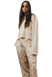 Vanilla Cropped Box Crew - Dose