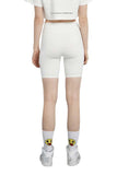 White Biker Shorts - Dose