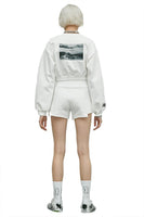 Casual Shorts in White - Dose