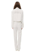 White Cropped Jacket - Dose