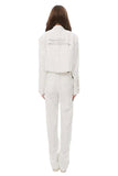 White Cropped Jacket - Dose