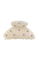 White Embellished Clip - Dose
