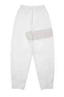 White Unisex Badge Sweatpants - Dose