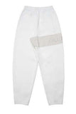 White Unisex Badge Sweatpants - Dose