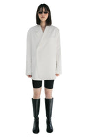 White Unisex Crossover Jacket - Dose