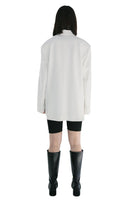 Crossover Jacket in White - Dose
