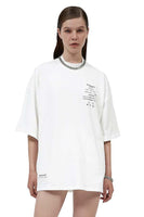 White Washing-Instructions Round-Neck T-Shirt - Dose