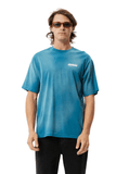Worn Azure Eternal Recycled Retro Fit Tee - Dose
