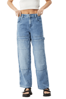Worn Blue Moss Hemp Denim Workwear Jean - Dose