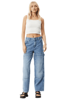 Worn Blue Moss Hemp Denim Workwear Jean - Dose
