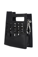 Black Woven Handbag - Dose