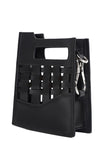 Black Woven Handbag - Dose